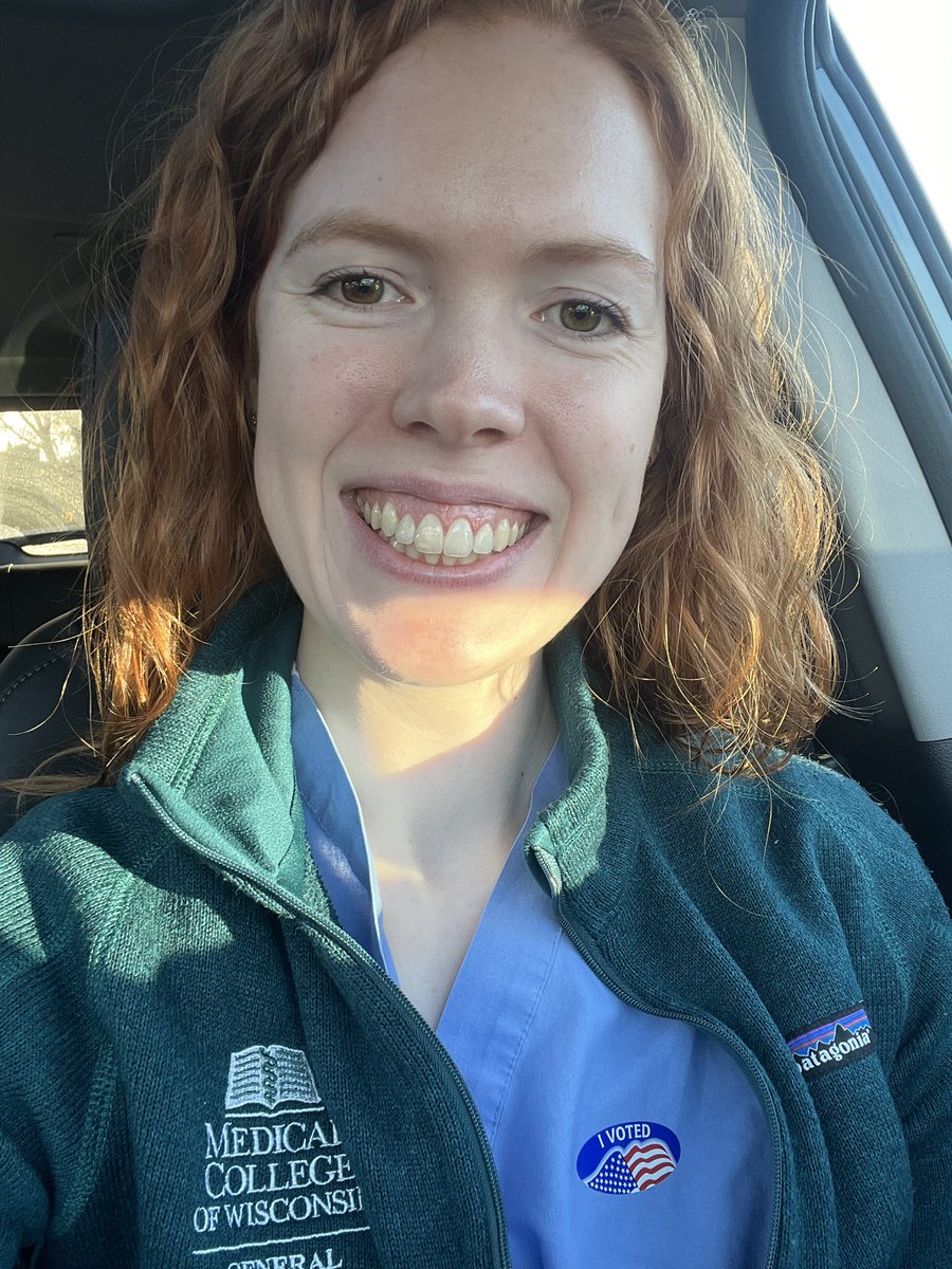 SamPLeonard's tweet photo. Find yourself a program that supports you leaving during the day to go vote @MCWSurgery https://t.co/30VpvkBTPt