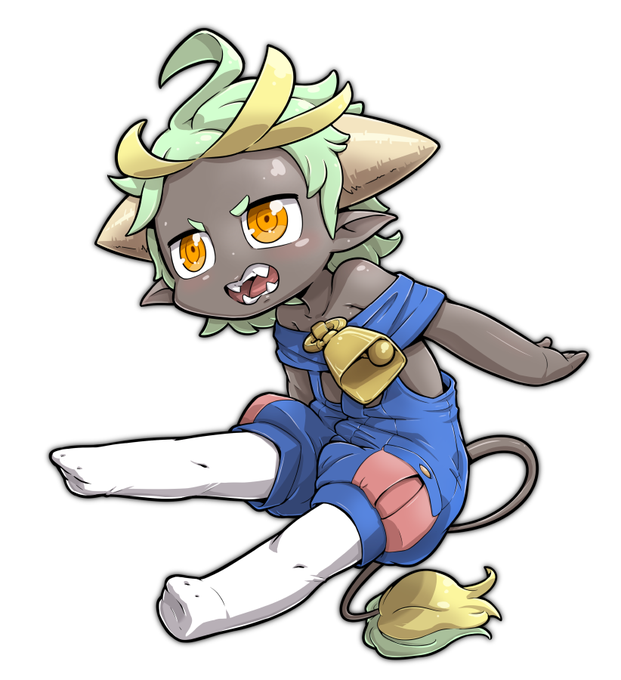 むかしむかしに生み出した子牛 