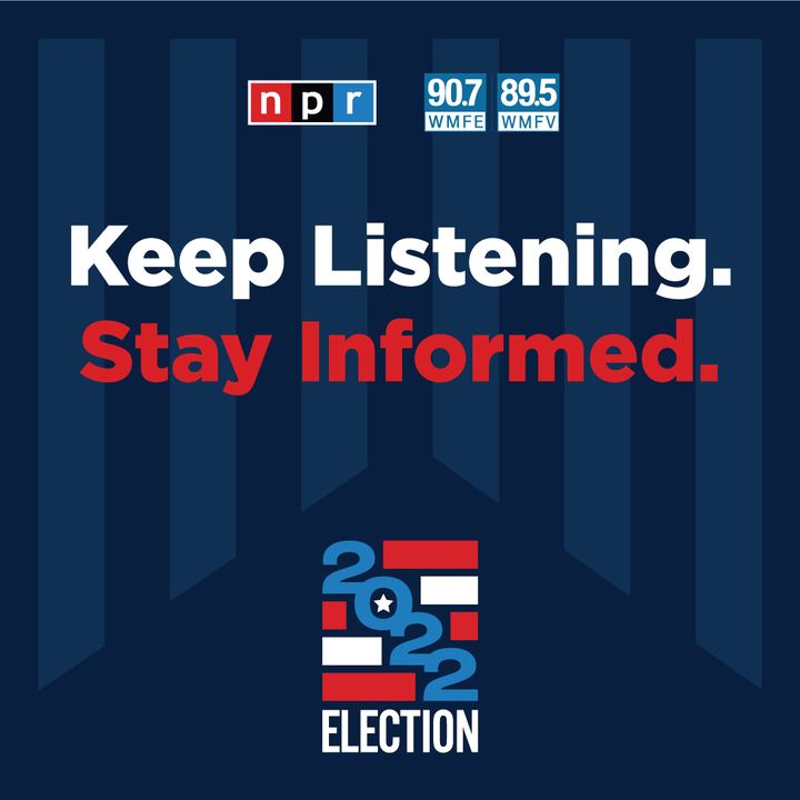 cfpublicmedia's tweet photo. Election Night Special Coverage Begins at 8 p.m.
Live coverage of midterm election results, including updates from around the state and NPR begins tonight at 8 p.m. on 90.7 WMFE FM and 89.5 WMFV FM, Live Streaming on our website or tell your smart speaker to "play WMFE" https://t.co/VJziAk6ZlX