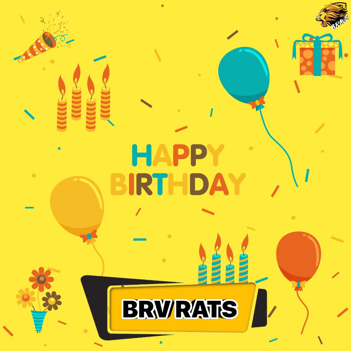 BraveEasports's tweet photo. Happy Birthday, bro Rahmat 🤩
Semoga selalu sehat dan berada dalam lindunganNya ya. Tentunya juga diberi kelancaran dalam semua yang dicita-citakan.

Yuk kita beri doa dan semangat positif untuk brother kita ini, biar harinya makin spesial 😍

#teambrave
#brave
#bravelion https://t.co/kbWdXb3Aq5