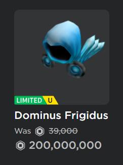 Roblox ACCIDENTALLY REPLACED this Dominus 