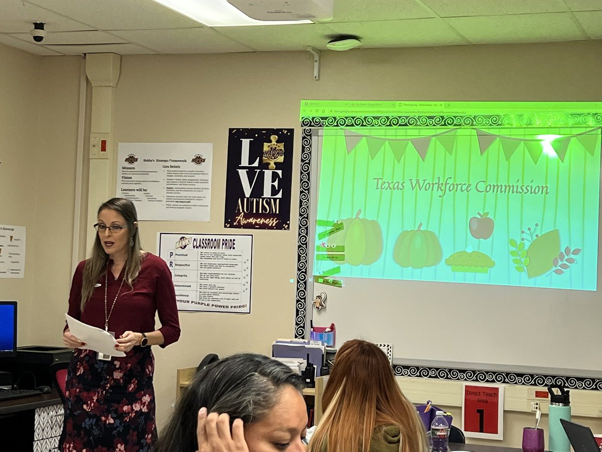 NISD Transition Services (@setransition) on Twitter photo Talk about VIP. Vocational Instruction Teachers learned how to complete a Positive Personal Profile & new expectations leading to successful outcomes for our <a href="/NISDSpecialEd/">NISD Special Ed</a> students. Special thanks to Rebecca from <a href="/TXWorkforce/">Texas Workforce Commission</a> for sharing services available.#NISDTransition Talk about VIP. Vocational Instruction Teachers learned how to complete a Positive Personal Profile & new expectations leading to successful outcomes for our <a href="/NISDSpecialEd/">NISD Special Ed</a> students. Special thanks to Rebecca from <a href="/TXWorkforce/">Texas Workforce Commission</a> for sharing services available.#NISDTransition