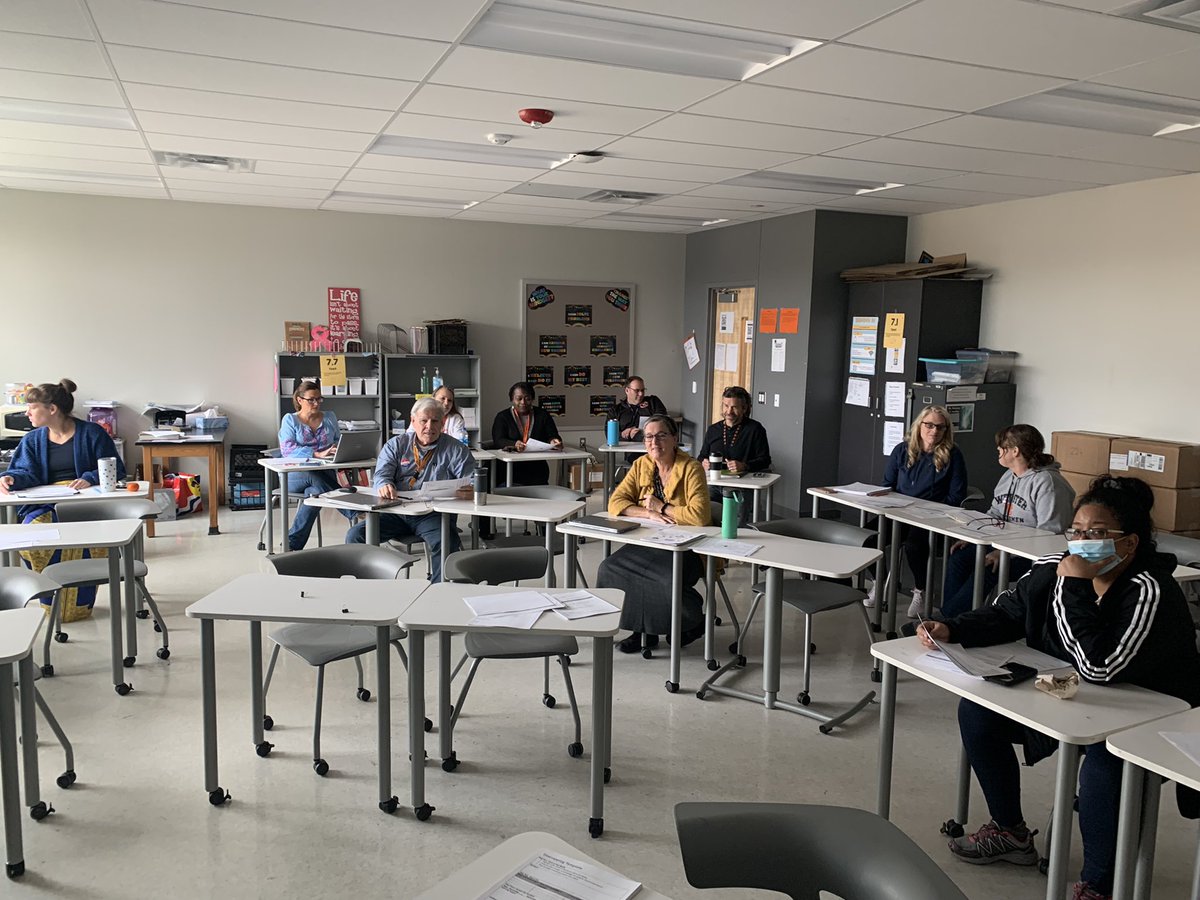 TedHiff's tweet image. The next level of engagement: writing authentic Common Formative Assessments (with calibration)!! Thank you @WebsterGrovesSD secondary teachers! You’re pushing education to the next level with your work! @StLouisRPDC @EducPlus @skulpa #CustomizedPD