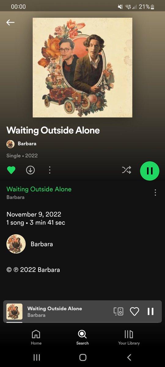vulcanboy's tweet photo. First listen of @barbaratheband2's new track...it's smashing! https://t.co/g1C0UCbLs9