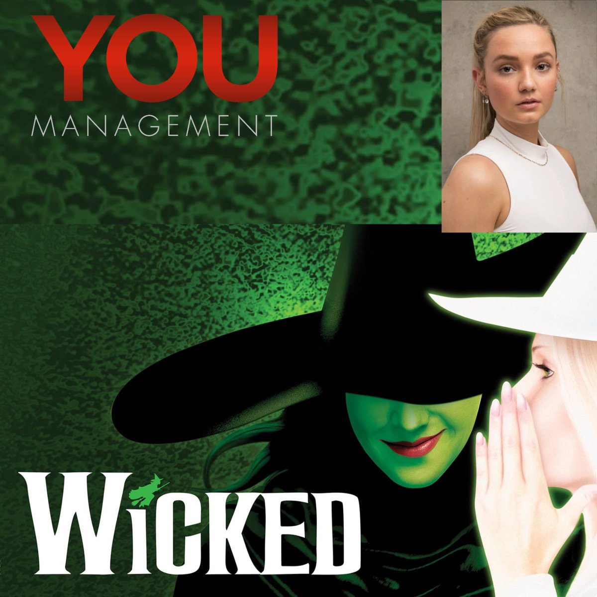 The cast list is out! Happy to announce our Micaela Todd will be appearing in the West End cast of Wicked as Ensemble 
 #YOUmanagement #dowhatYOU❤ #onlyatYOU