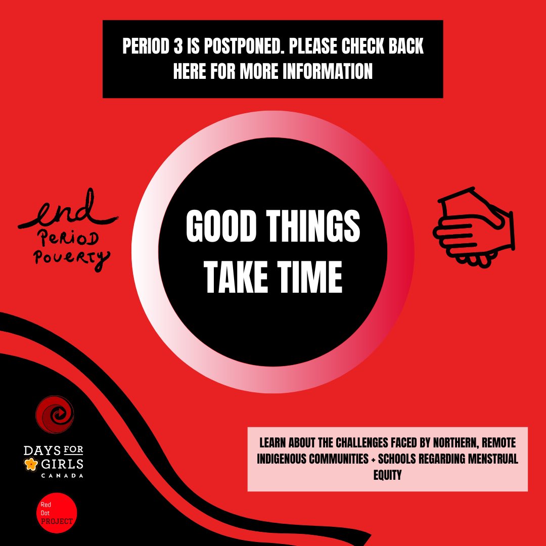 Changing The Flow - Serving WR, Ontario & Canada (@changingtheflow) on Twitter photo Event Update: Our upcoming Share The Platform presentation is postponed. The new date for Period 3 of Menstrual Education 101 will be announced shortly. Watch this space and follow our partners <a href="/RedDotProject/">RedDotProject</a> <a href="/daysforgirlsca1/">Days for Girls Canada</a> for more info. #MenstrualEquity #MenstrualEd Event Update: Our upcoming Share The Platform presentation is postponed. The new date for Period 3 of Menstrual Education 101 will be announced shortly. Watch this space and follow our partners <a href="/RedDotProject/">RedDotProject</a> <a href="/daysforgirlsca1/">Days for Girls Canada</a> for more info. #MenstrualEquity #MenstrualEd