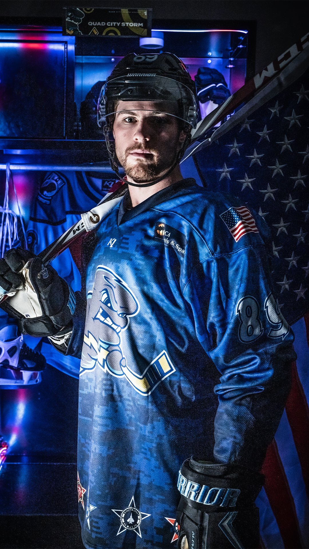 Quad city store storm jersey