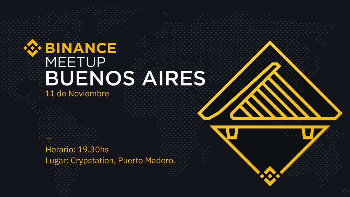 #BinanceMeetUpBuenosAires será en @crypstation luego de <a href="/labitconf/">LABITCONF</a> 🔥 

DJ en vivo, charlas, sorpresas y comida mirando el atardecer junto a toda la comunidad de Binance 💛

Tenemos 25 entradas dobles y para ganar tenes que:
1⃣ Dar RT y MG
2⃣ Arrobar con quién irías