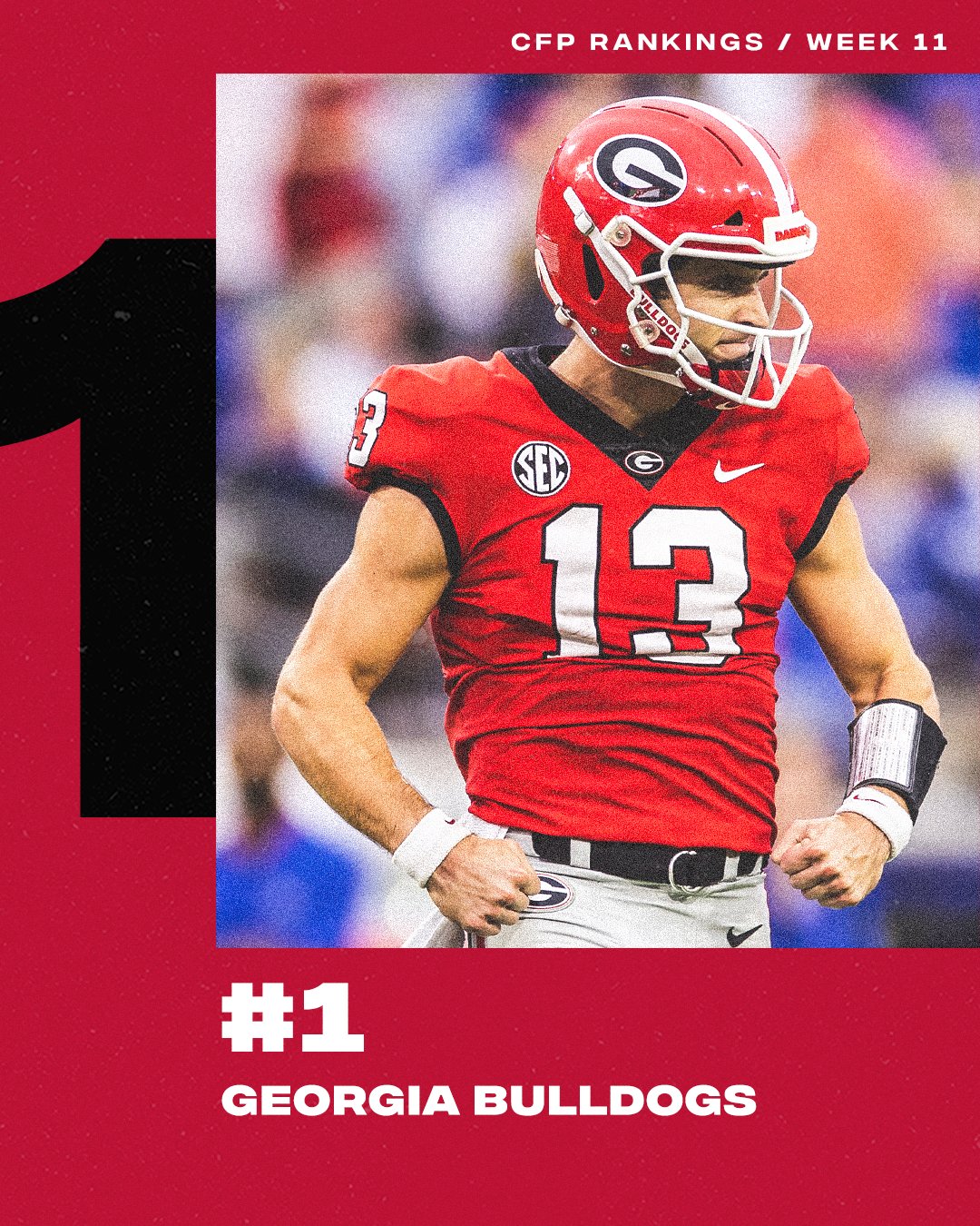 ESPN on Twitter "BULLDOGS BACK ON TOP 🐶 takes the No. 1 spot