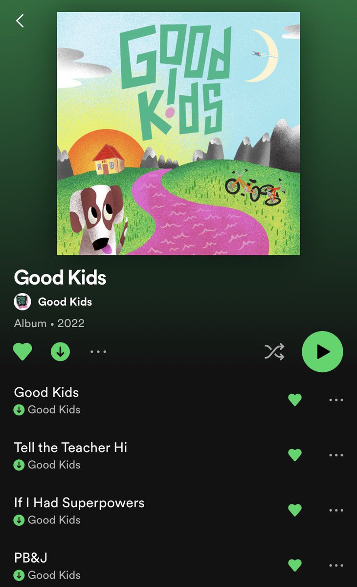 TodayOnGoodKids's tweet photo. Our debut album album is available now on @Spotify and anywhere music is available - just search Good Kids - and let the fun commence! #goodkids #kidsmusic #childrensmusic https://t.co/74mSgaKGRG
