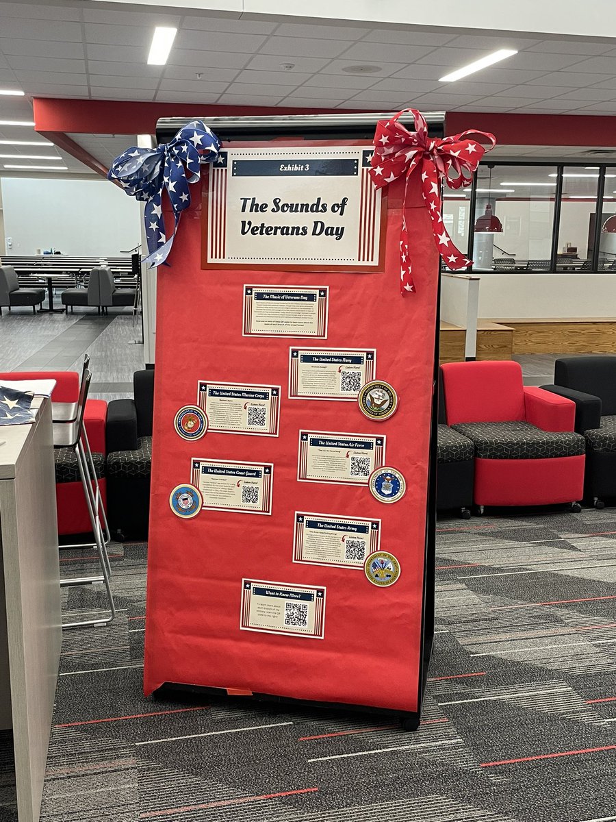 The CMS West Social Studies Department has been working hard to prepare for Veterans Day