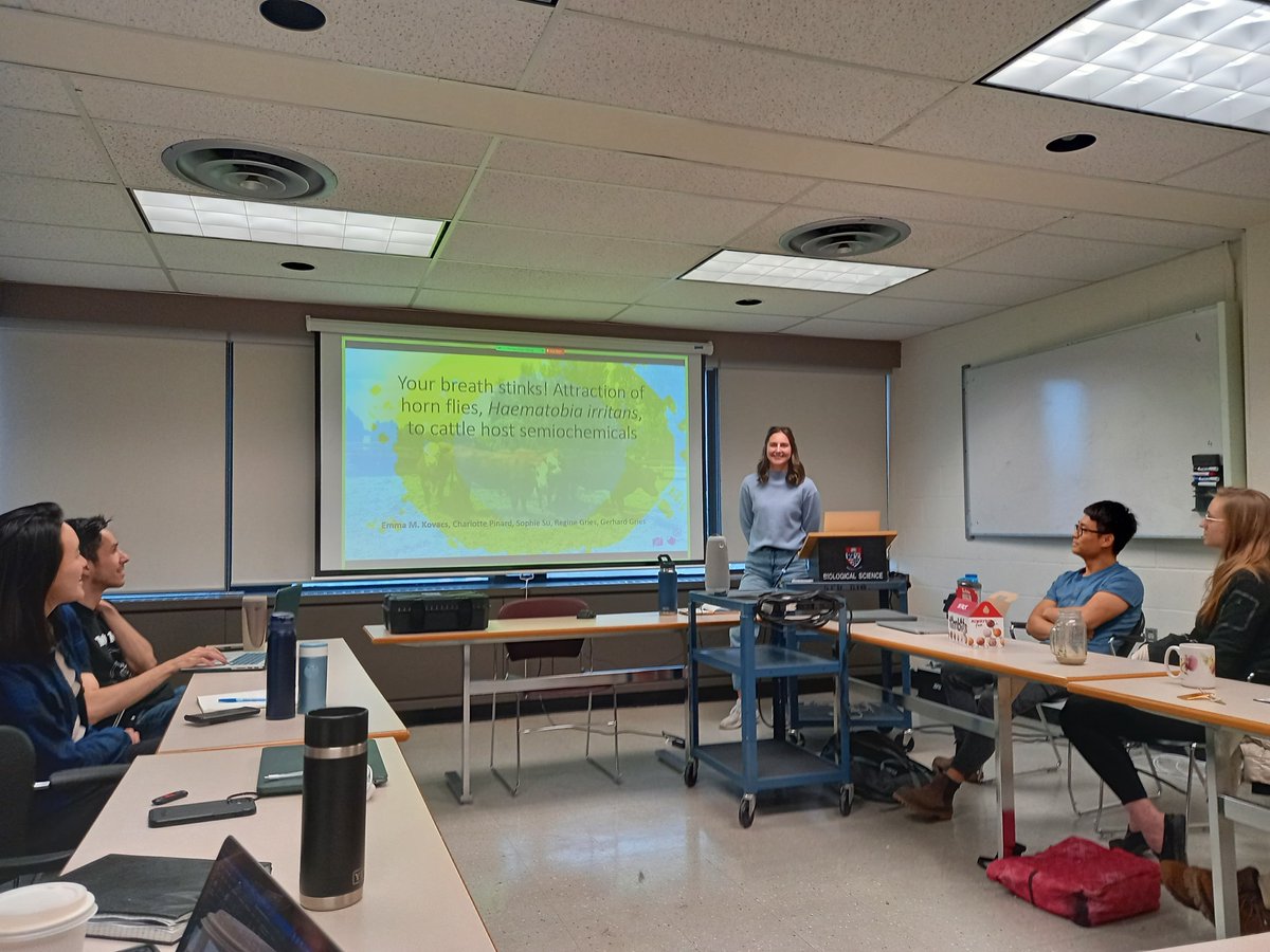 Gries Lab (@grieslab) on Twitter photo The Gries lab has been hard at work with numerous prep talk for the #EntSoc22 meeting! At the last few lab meetings we heard from <a href="/emmkovacsss/">Emma Kovacs</a>, <a href="/Saif_Nayani/">Saif Nayani</a>, <a href="/sammeraj4/">sanam meradj</a>, <a href="/AndiFischer10/">AndiFischer</a>, <a href="/cegooding/">Claire Gooding</a>, @EmmanuelHung, <a href="/EmilyLemke15/">EmilyLemke</a> and many others not on twitter! The Gries lab has been hard at work with numerous prep talk for the #EntSoc22 meeting! At the last few lab meetings we heard from <a href="/emmkovacsss/">Emma Kovacs</a>, <a href="/Saif_Nayani/">Saif Nayani</a>, <a href="/sammeraj4/">sanam meradj</a>, <a href="/AndiFischer10/">AndiFischer</a>, <a href="/cegooding/">Claire Gooding</a>, @EmmanuelHung, <a href="/EmilyLemke15/">EmilyLemke</a> and many others not on twitter!