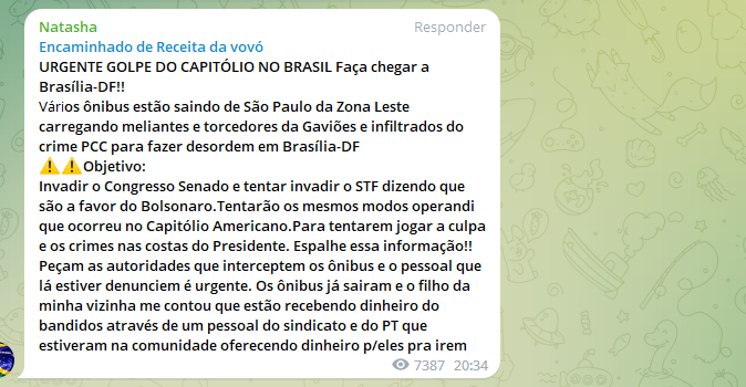 adilsonesp's tweet photo. URGENTE GOLPE DO CAPITÓLIO NO BRASIL Faça chegar a Brasília-DF!! https://t.co/GwtoE8QClA