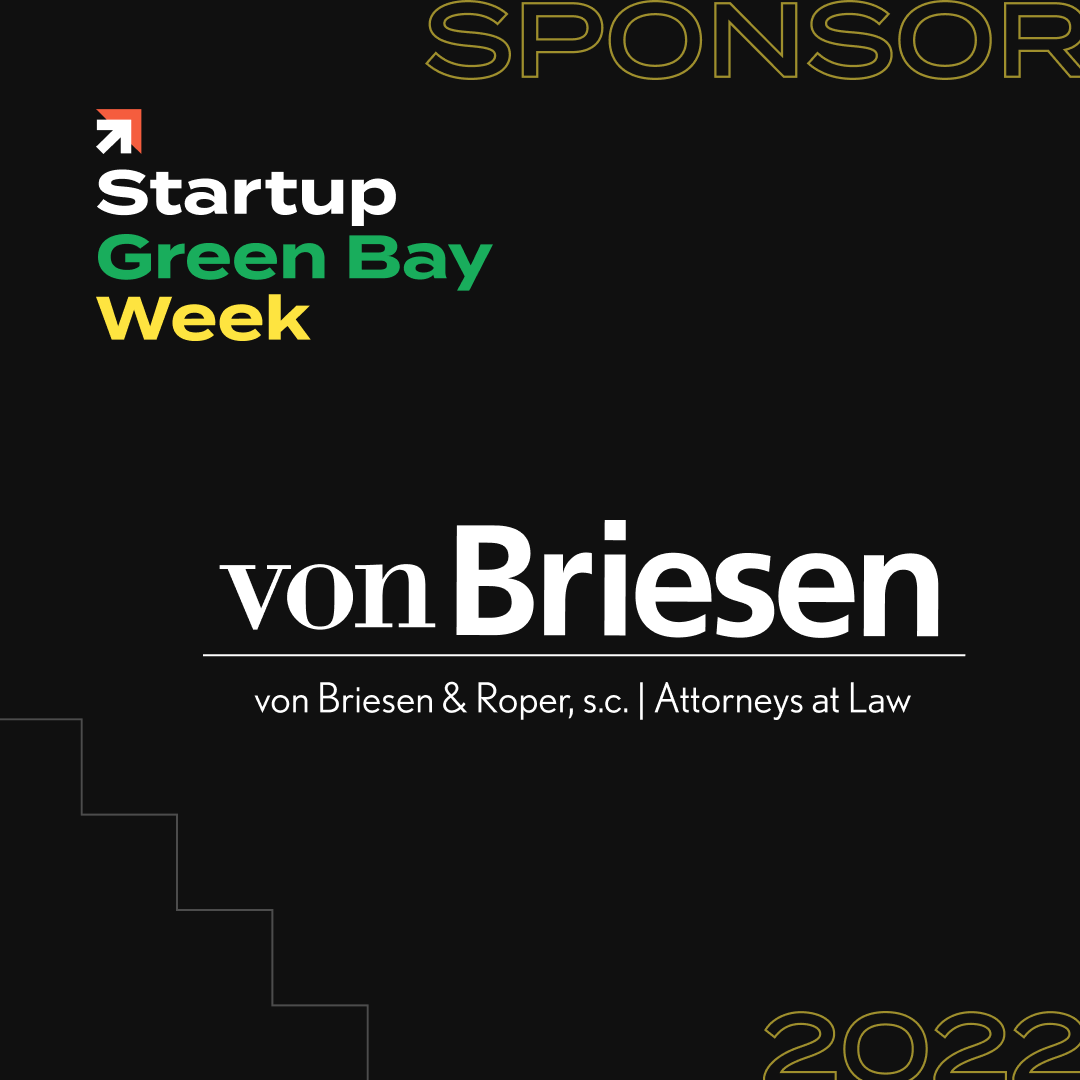 StartupWisc's tweet photo. Shoutout to our Green Bay city sponsor @vonBriesen! Thank you for supporting Startup Wisconsin 👏 

#startupwi https://t.co/KXL73lqRWd