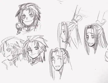 なんか僕の描くかじゅ、ぽんわりしてるな 