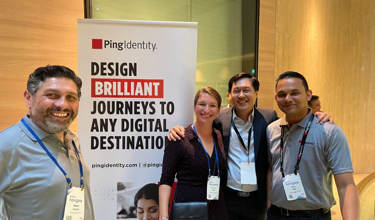 pingidentity's tweet image. 🇸🇬 The team had a great time connecting w/ customers &amp;amp; partners at @SailPoint #Navigate22 this week. Our joint #identitysecurity solutions generated many exciting conversations. If you missed out, join us at the next event in Sydney on 17 Nov: ow.ly/E4u650LxXj0 #pingpartner