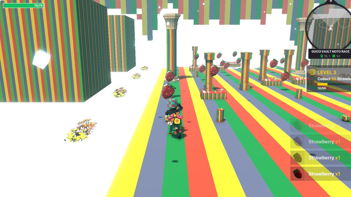 WitPanna's tweet photo. @TheSandboxGame 🍓 #GucciVault in  #TheSandbox https://t.co/unELKp2Nol