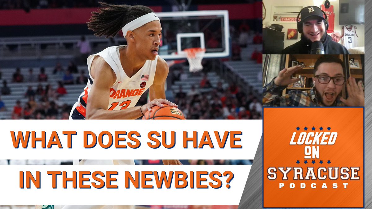 How do you feel about the future of SU Basketball?

@matt_bonaparte and @OValentine14 discuss just that on today's episode. Which players are the guys excited about? Which players draw skepticism? Find out on your Wednesday episode.

LISTEN: https://t.co/B3VDtWueLI https://t.co/ejKzkA1ShA
