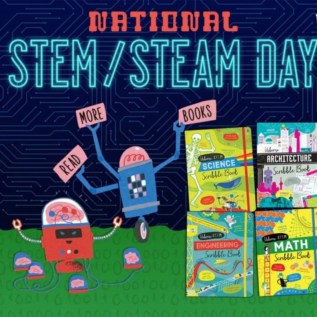 IVATCenters's tweet photo. Observed every November 8th annually, the National STEM/STEAM Day is dedicated to encouraging kids to explore their interests in the fields of science, technology, engineering, architecture/art , and math through fun and engaging ways.
#NationalSTEM/STEAMDay
#STEM/STEAMDay https://t.co/bfCwqa2I45