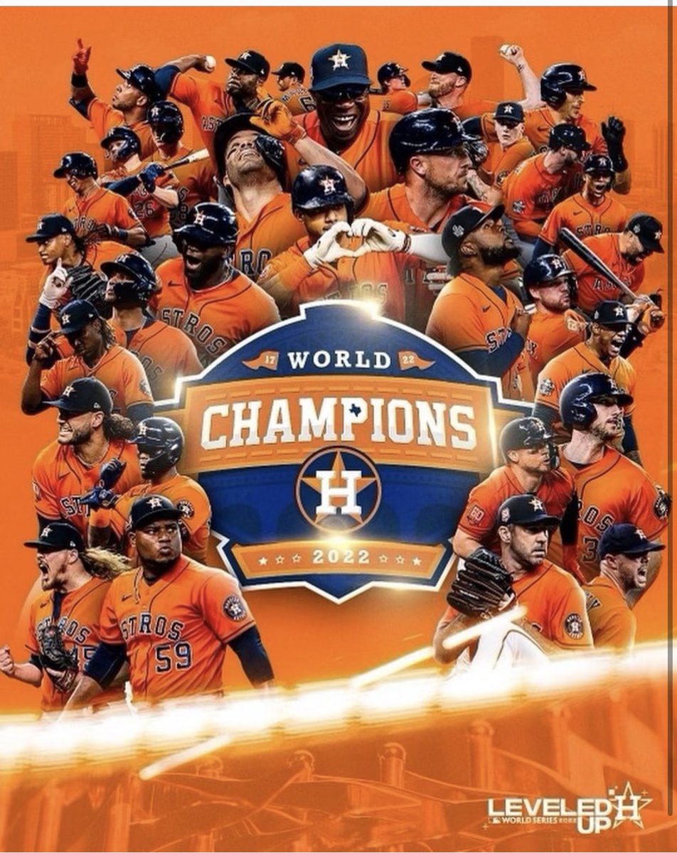 DigWorldTX's tweet photo. CONGRATULATIONS @astrosbaseball !!
Another title in the books! Go ASTROS! 
🧡💙🧡💙🧡💙🧡💙 https://t.co/a3uqzUwyas