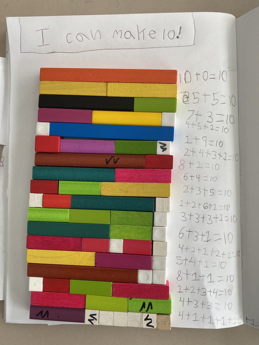VVGrade2SP's tweet photo. A great few first days back in Grade 2 reviewing how to make 10 using equations as well as sorting fiction vs non-fiction! https://t.co/F3ZiX618Bg