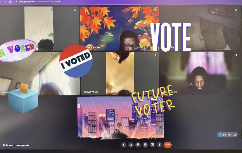 SaintsVirtualSC's tweet photo. SVA held mock elections today! Check out our students who voted today!  #PreparingFutureVoters  #Vote #VotingFromTheQueenCitySelma @SelmaSchools @Zickeyousbyrd @SkipMoss3 @TonyaSChestnut1  @DrLaTonyaSibley  @RepTerriSewell https://t.co/CRZ2vuFWkP