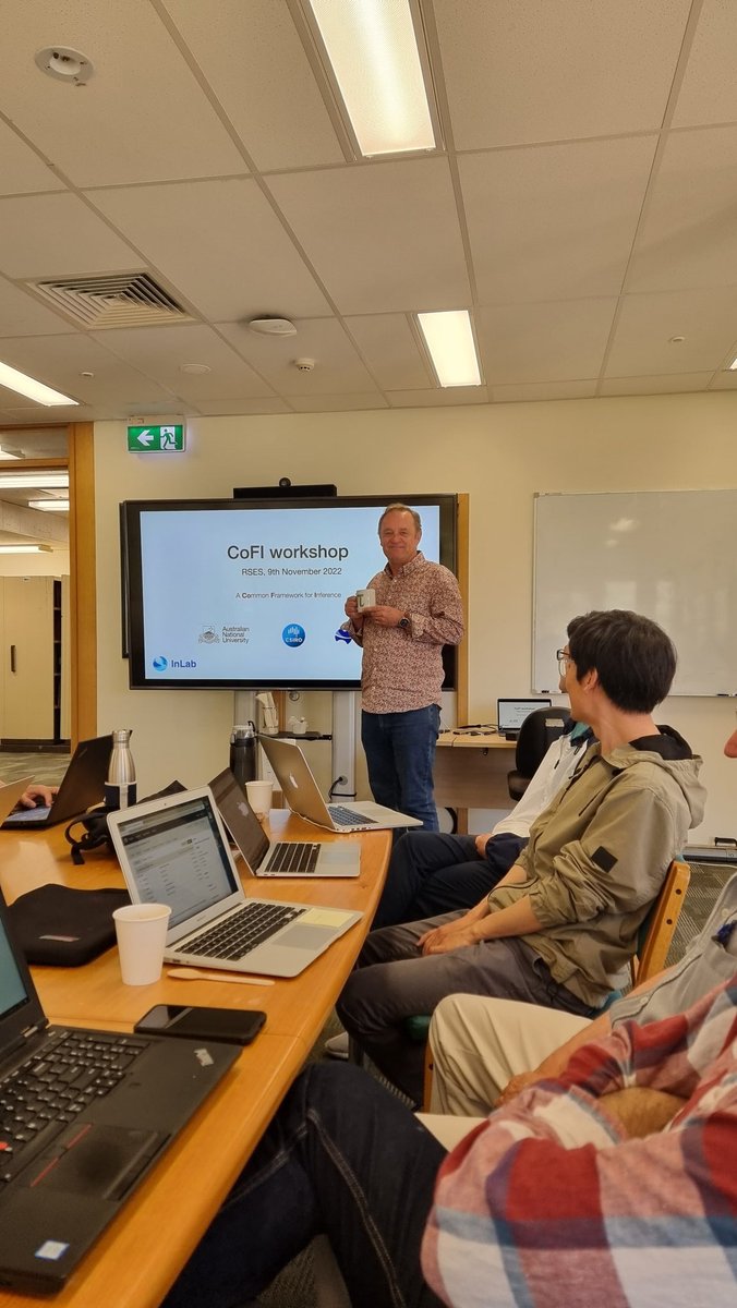 Sima_Mousavi's tweet photo. Attending in the very first #cofi workshop. Many more to come. 
@Sambridge_M  @jwhhh_  # csiro @anuearthscience https://t.co/KZCHs5Gb9W