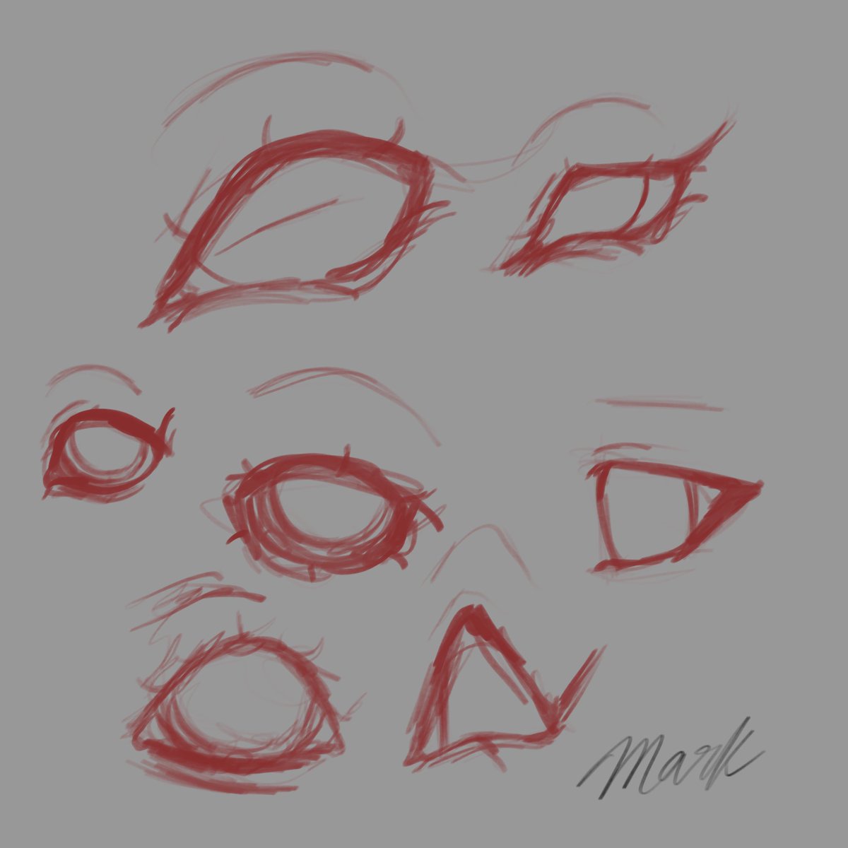 eye drawings from awhile ago 😋
#artmoots #arttwt #artcommunity #artistontwitter
