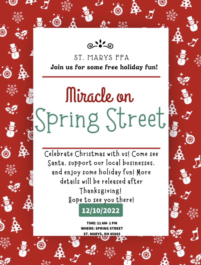 St. Marys FFA tweet media