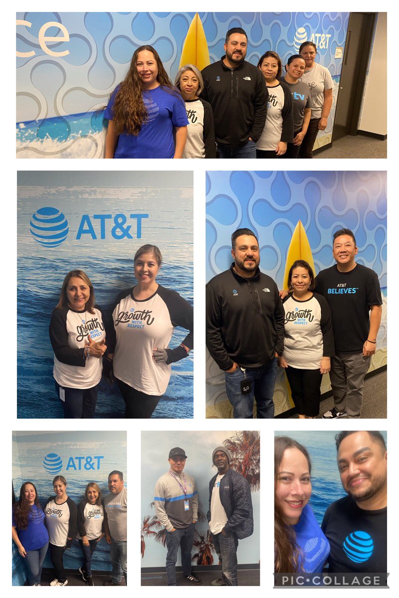 Proud of our AT&T Attire @GarciaBeProud @CulturallyGarcia #GrowthWithRespect #GWR #GarciaCulture