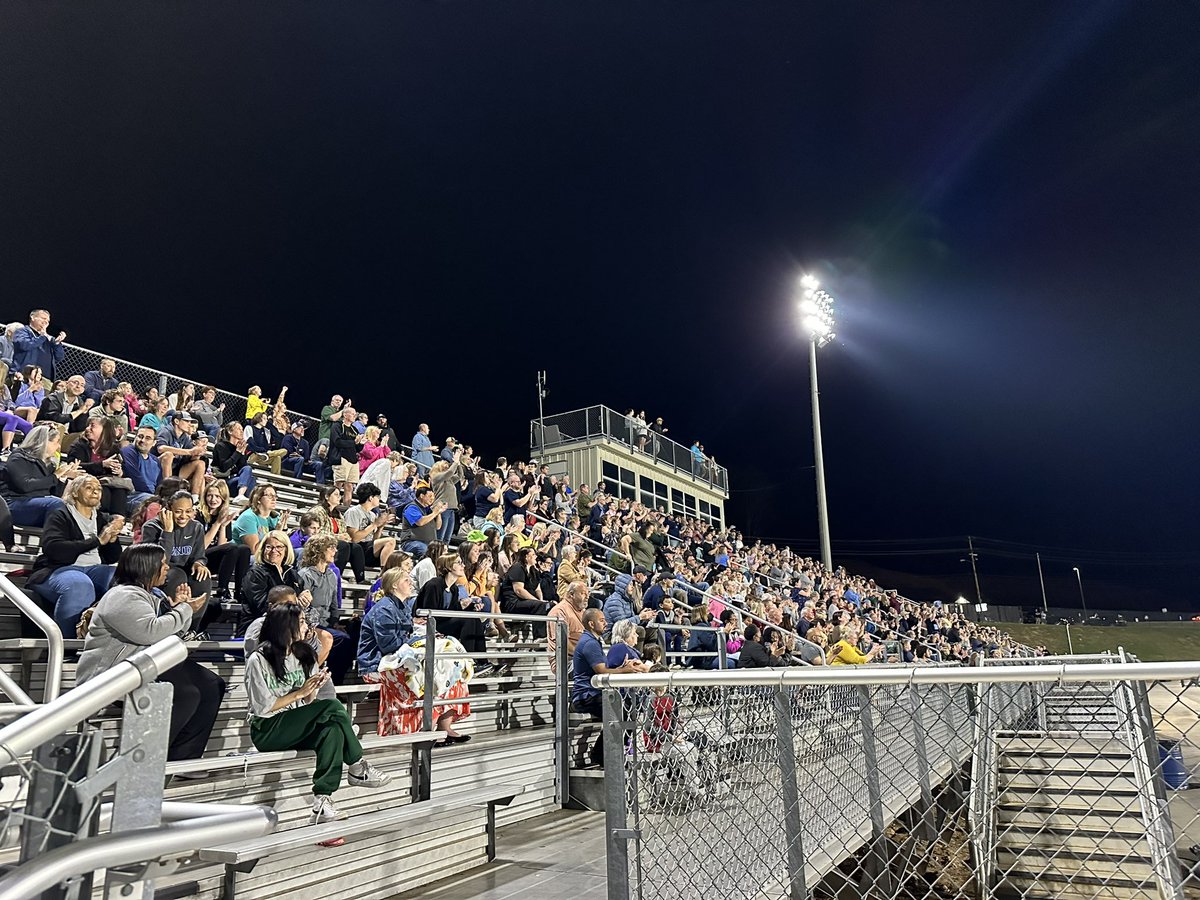 HVABand's tweet photo. Over 700 people packed the stands for Catching Fireflies last local performance! Thank you @HVAHawks @HVAPrincipal for a great evening! https://t.co/1sP2SZX0bI
