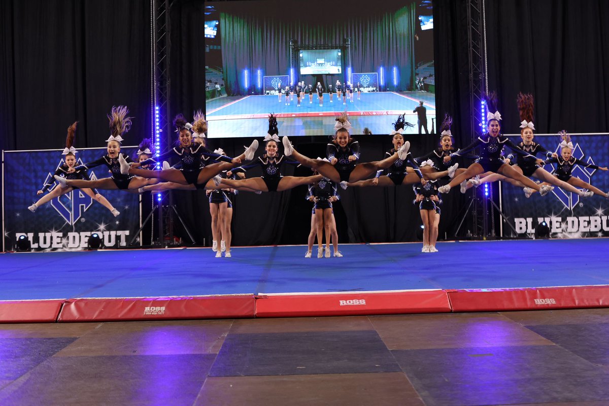Got Jumps? Bengals do! #bluedebut22 #cheerathletics