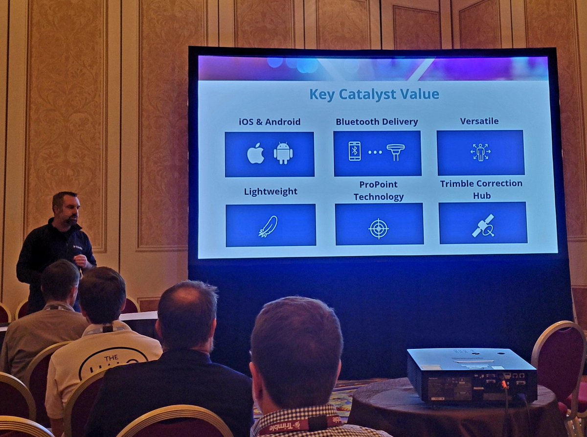 SiMapSupport's tweet image. Trimble Catalyst/DA2 presentation #trimblediemensions2022 @trimblegis @SeilerInst