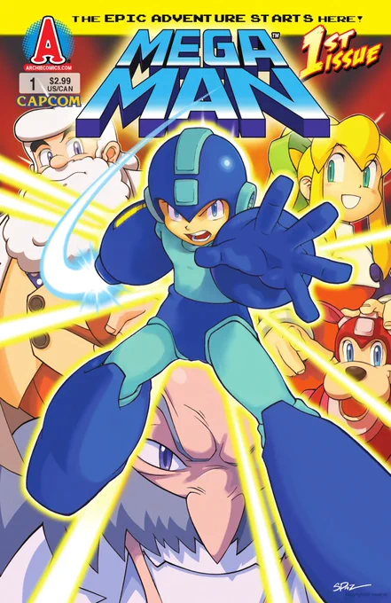 Name something you don't like about Archie Comics Mega Man.Me? It ended. 