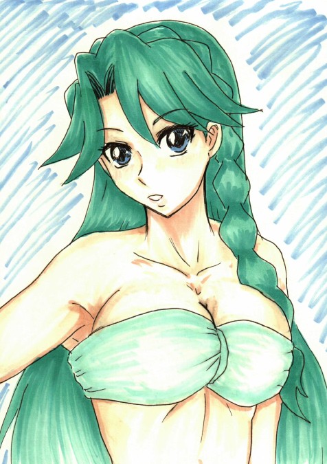 「#いいおっパイの日バスコ・ショットがメディア欄の1番上にあるのイヤなので、1日遅」|沖庵のイラスト