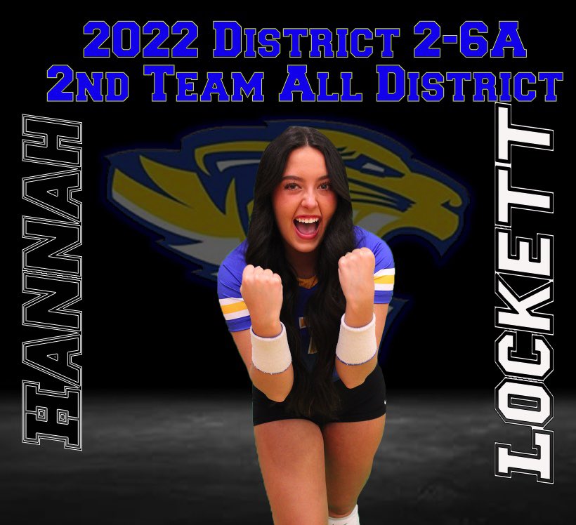 volleytigers's tweet photo. Continuing our district awards announcements, we would like to congratulate Sr. setter Hannah Lockett and So. libero Jaycee Garza on their second team all district selection 💙💛🐯 https://t.co/hEASVmvEjw