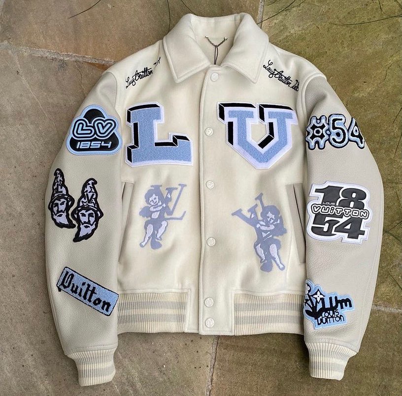 Louis Vuitton BASEBALL JACKET With Patches