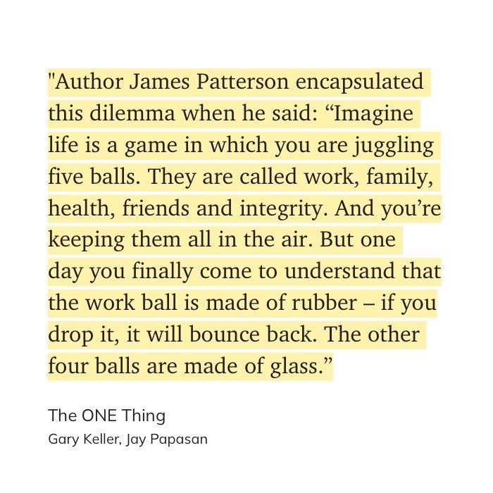 This quote has been a mind-virus ever since I heard it. 

Well put and painfully true.

Thanks for putting me on it and The One Thing ⁦<a href="/ShaanVP/">Shaan Puri</a>⁩ ✌️