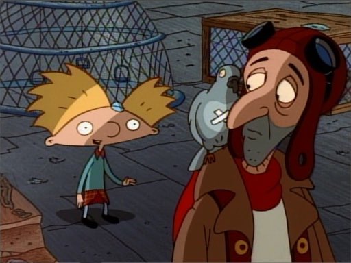 WanderMarte's tweet photo. @_onerolita El hombre paloma de Hey Arnold https://t.co/Yw6l1puf24