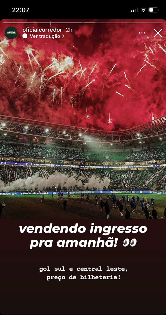 Alô <a href="/Palmeiras/">SE Palmeiras</a> <a href="/leilapereiralp/">Leila Pereira</a> até quando isso? Sou Avanti e não consigo comprar ingresso. Enquanto outros …. Não é mesmo <a href="/OficialCorredor/">Corredor Alviverde</a>