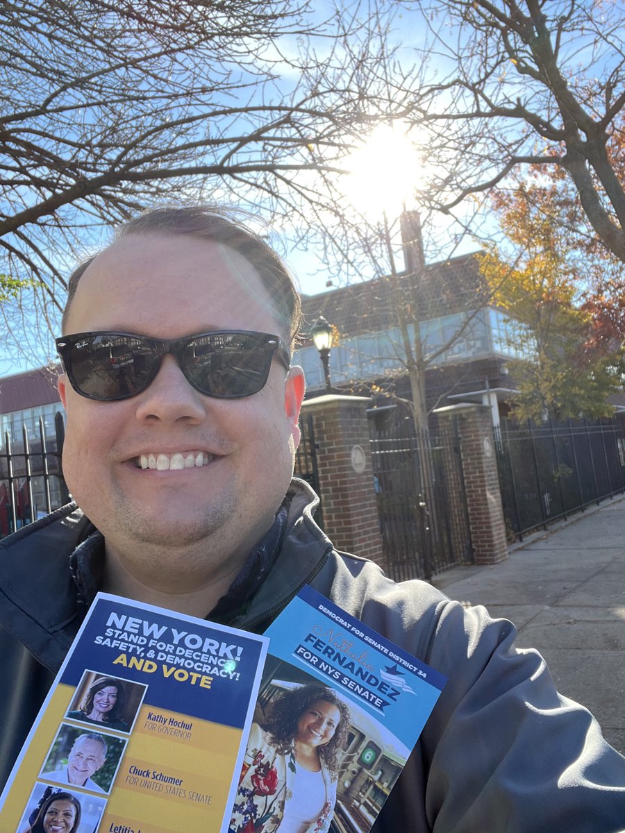 Folks- you still have 50 minutes to vote! If you live in #ThroggsNeck #CountryClub #CityIsland #PelhamBay #MorrisPark #WestchesterSquare - I’m asking you to go out & vote for @KathyHochul @TishJames @Fernandez4NY @Benedetto4NY Our Democratic Justices+Judges & all 4 ballot props!!