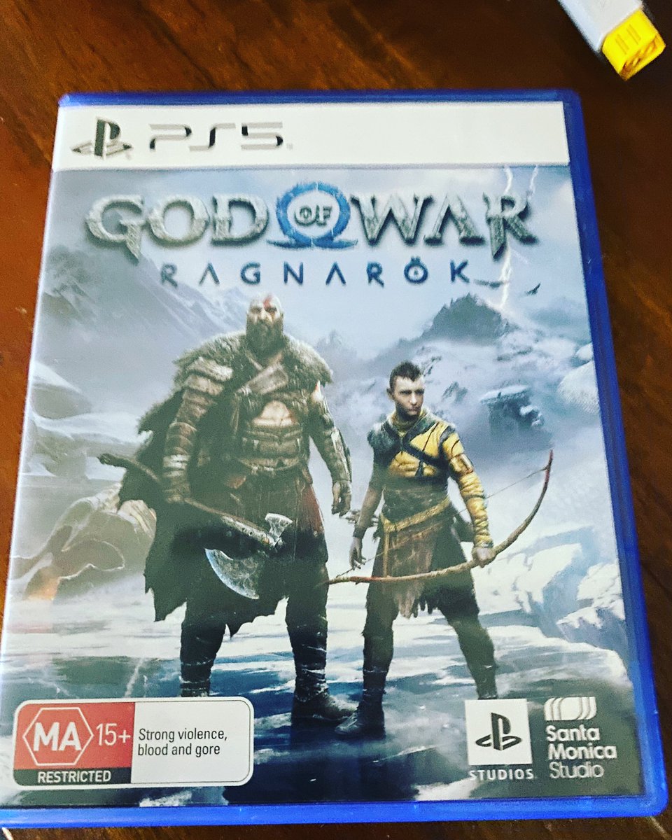 SmashAttackAus's tweet photo. We had plans for the #ShapeVS update today but you know, #godofwar came out soooooo #ps5 #gow #gaming https://t.co/3P4VBuEi9S