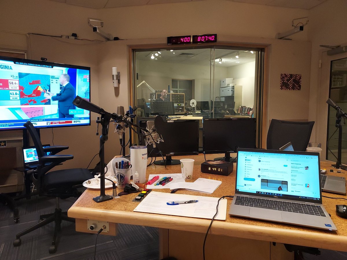 j_tibs's tweet photo. We're on your 📻 talking results, early vote and more. #ncpol #ncga #Election2022 https://t.co/QCKIi4R1Md