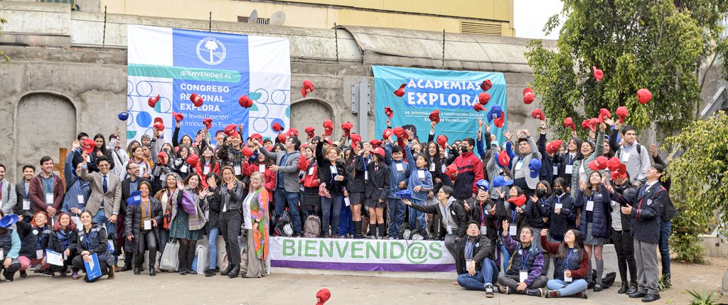 Mabel_Keller's tweet photo. #CongresoExplora #Valparaíso #Día1 @pucv_cl #Gimpert https://t.co/1BKBeFeO6U
