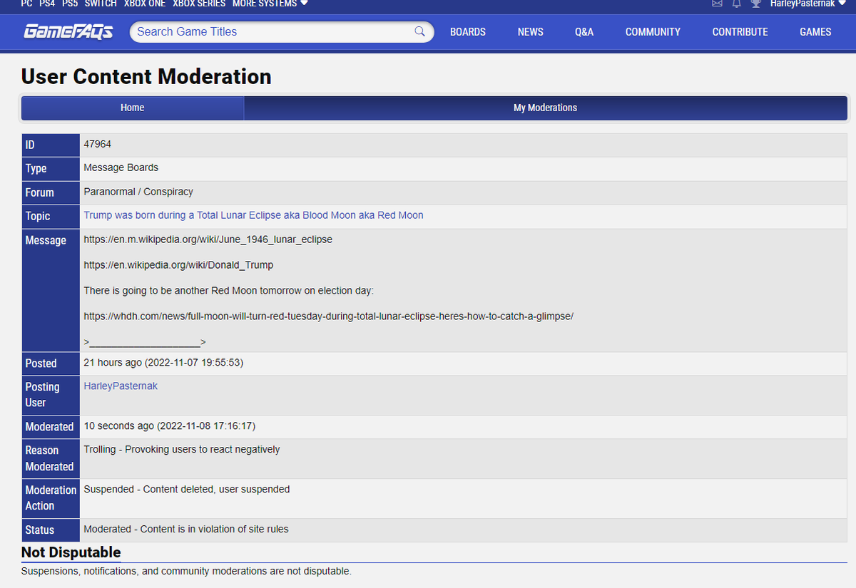 RareSpiderman's tweet photo. @GameFAQs @error1355 @CyricZ42 @getFANDOM #GameFAQs #videogames #RedTide #RedTsunami #BloodMoon #MAGA #RedMoon #CyricZ https://t.co/cCzqiBVDgM