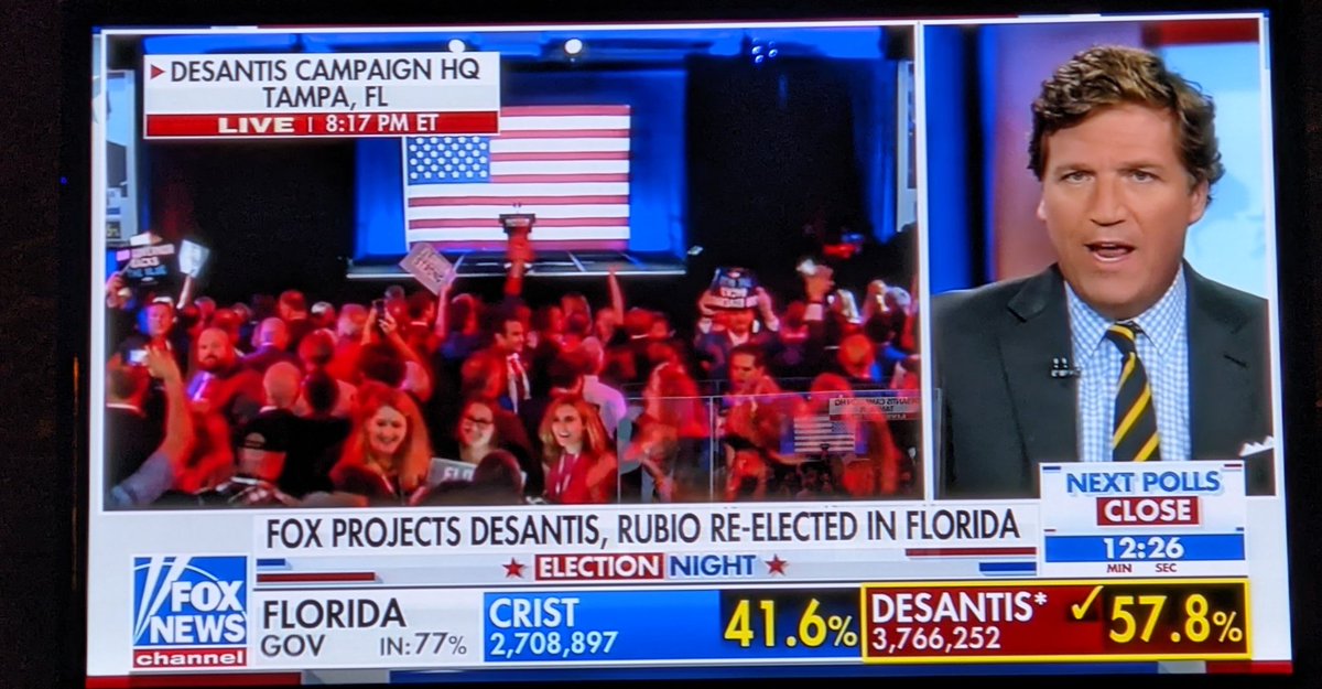 Great news that <a href="/NatlDefensePAC/">NatlDefensePAC</a> endorsed @RonDeSantisFL wins reelection in Florida Governor's race!