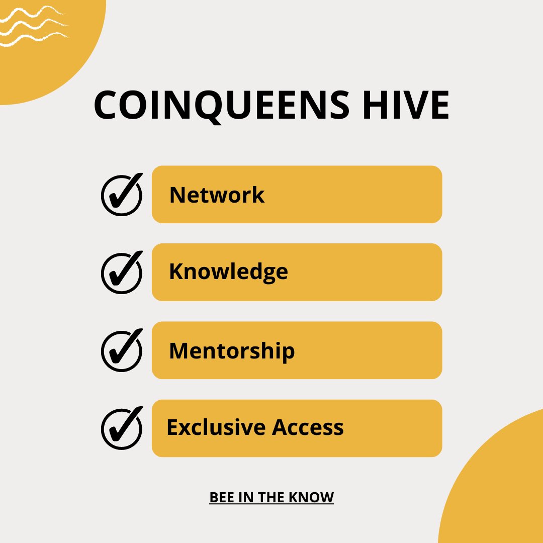 🐝 in the know 👑

Taking professional women into web3 before Elon breaks Twitter 

coinqueens.my.canva.site