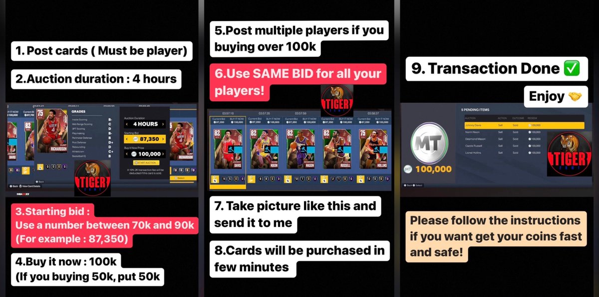 tiger_2kmt_mut's tweet photo. How To Buy MT Points? It's very simple!
#nba2k #nba2kmyteam #nba2kcommunity #nba2knews #nba2kmyteam #nba2k22 #lockercodes #mypark #myteam #nba2kmemes #nba2k22myteam #nba2k21myteam #nba2k23 #2k23 #nba2k23myteam #buymt #mypointsgiveaway #mtpoints #myteampoints #tiger2kmt https://t.co/soI9uF1Uad