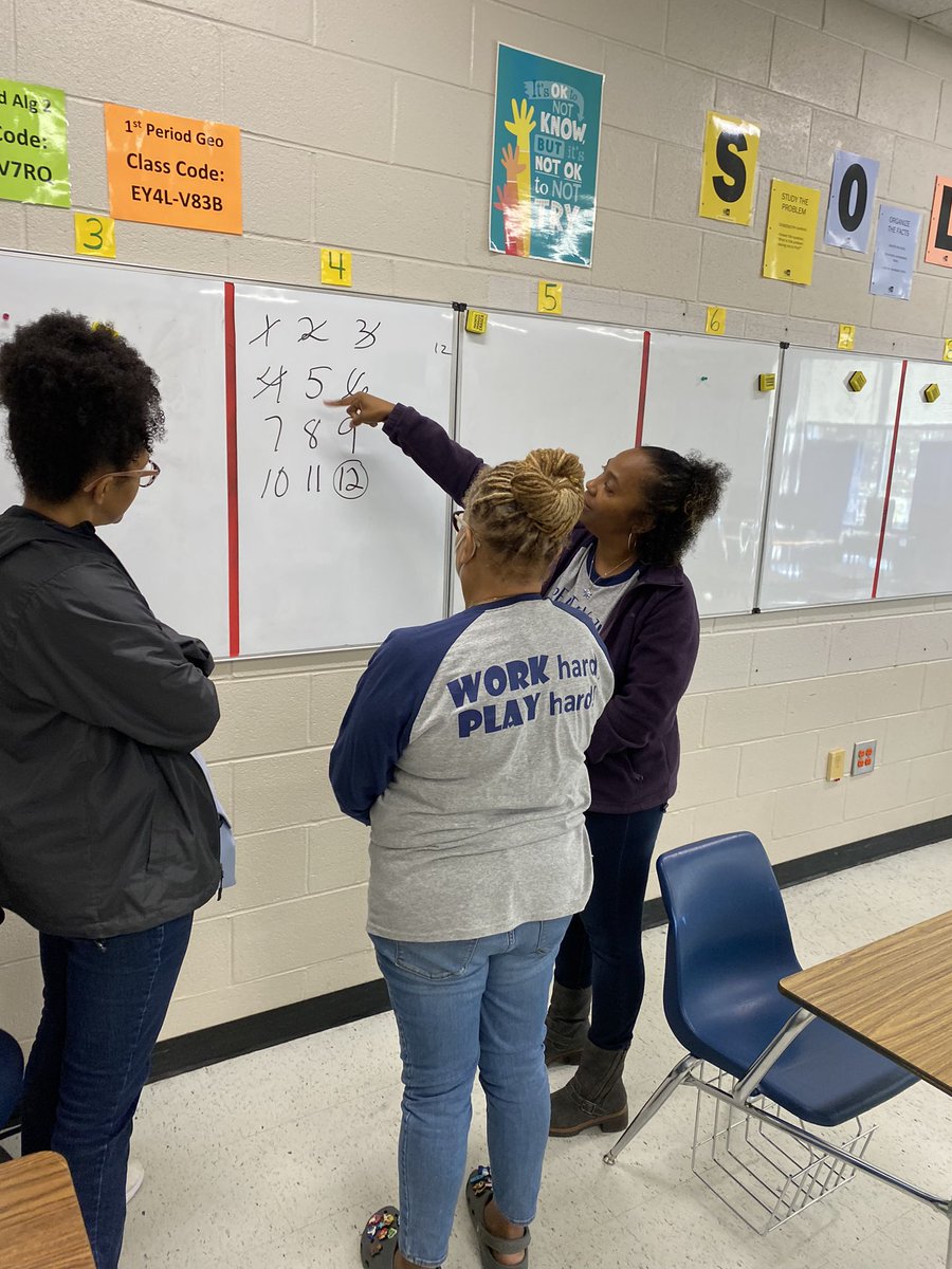 Had such a great time presenting at Cobb’s 1st ever L.E.A.P. session. Icing on the cake…my admin team got to experience first-hand the amazingness of #thinkingclassroom with the Tax Collector task. <a href="/PowderSpringsES/">Powder Springs ES</a> <a href="/pgliljedahl/">Peter Liljedahl</a> <a href="/KenyattaFred1/">Kenyatta Frederick</a> <a href="/MrPerk101/">Aunquize Perkins</a>