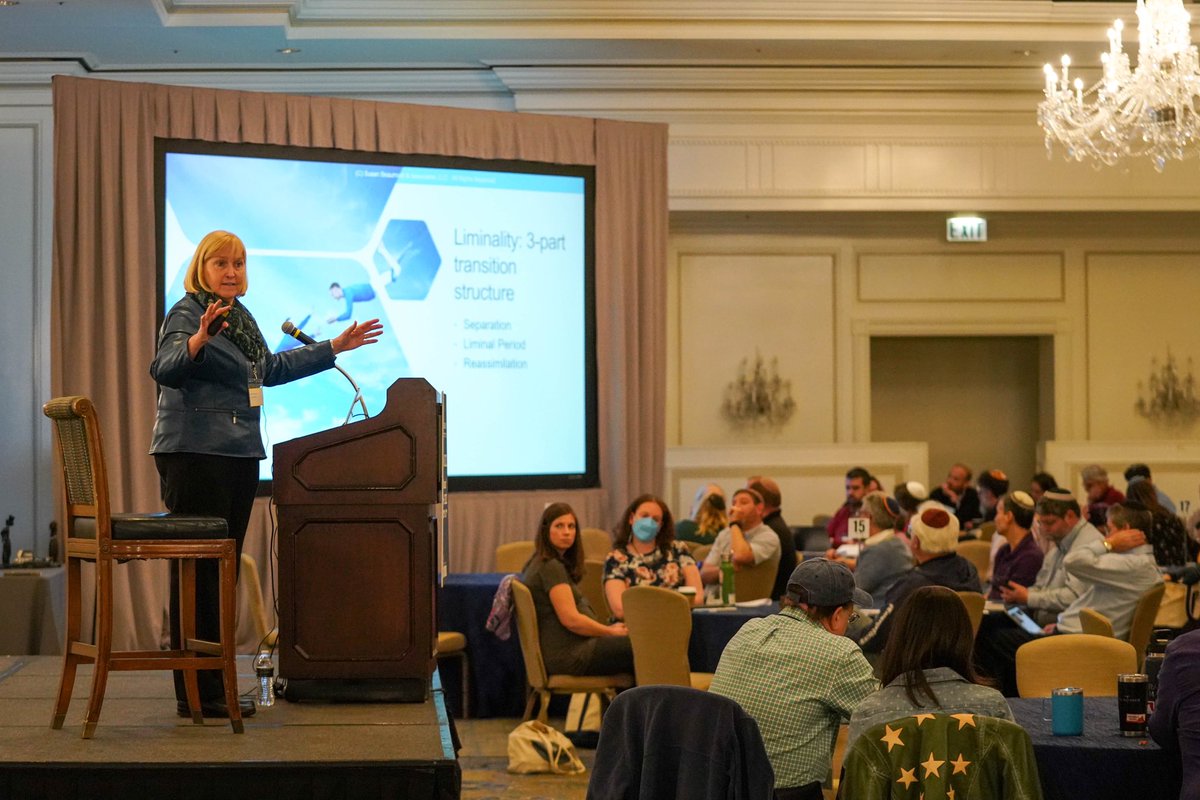 RabbiAssembly's tweet photo. Thanks to @Susan_Beaumont for an incredible keynote address this afternoon! #raconvention #sacredspace #leadinginaliminalseason https://t.co/wCNEqwt0lE